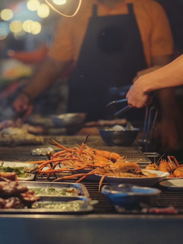 Professional barbecue hire for parties Marbella