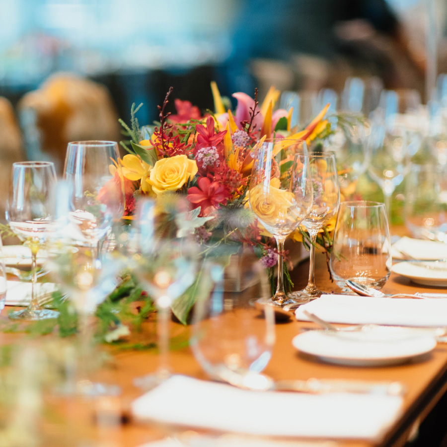 Professional table setting Marbella and Costa del Sol